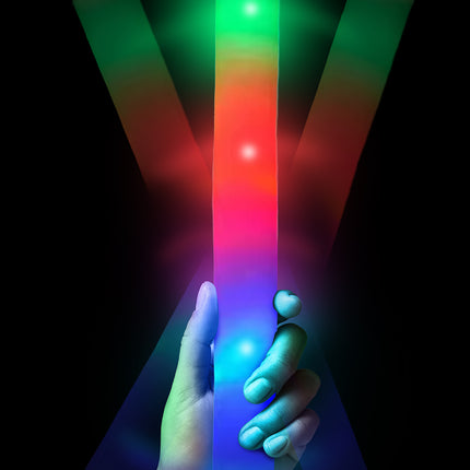 Farvet led-stick 48 cm