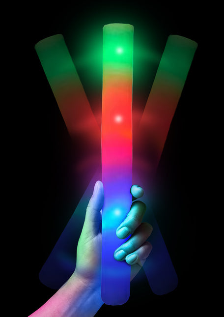 Farvet led-stick 48 cm