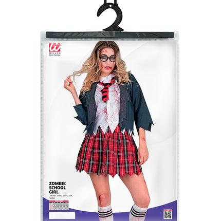 Zombie-kostume til kvinder, 3-delt