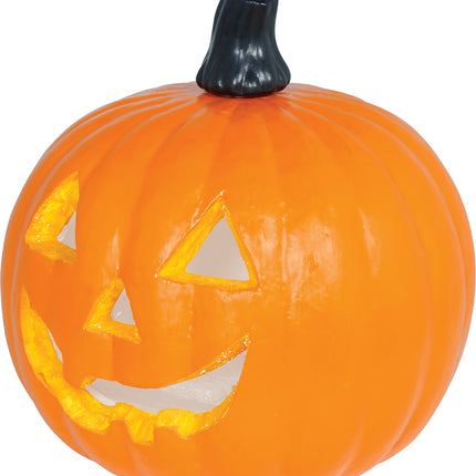 Halloween-græskar med lys, 45 cm