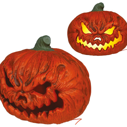 Halloween-græskar med lys, 38 cm