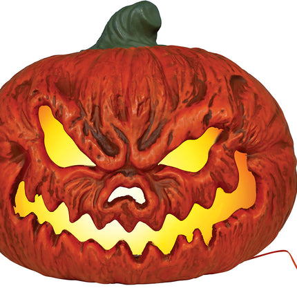 Halloween-græskar med lys, 38 cm