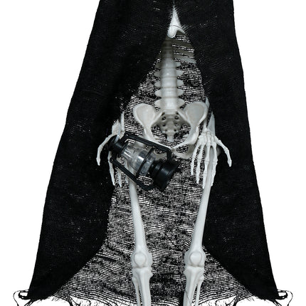 Halloween-skeletkappe 40 cm