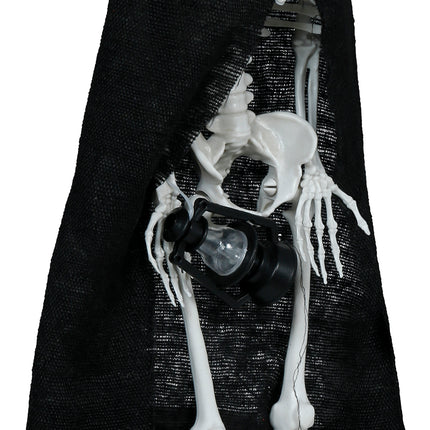 Halloween-skeletkappe 40 cm