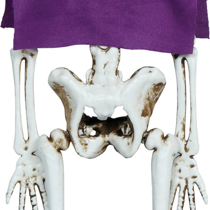 Halloween-skeletbrudgom, 44 cm