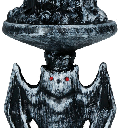 Halloween-lysestage med lampe, 26 cm
