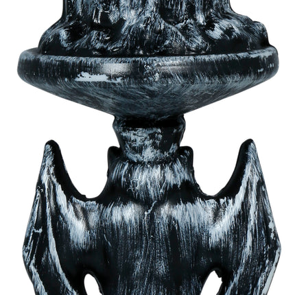 Halloween-lysestage med lampe, 26 cm
