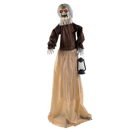 Stående dekoration »Lantern witch« (165 cm)