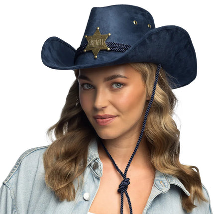 Cowboyhat Tennessee (suède-look)