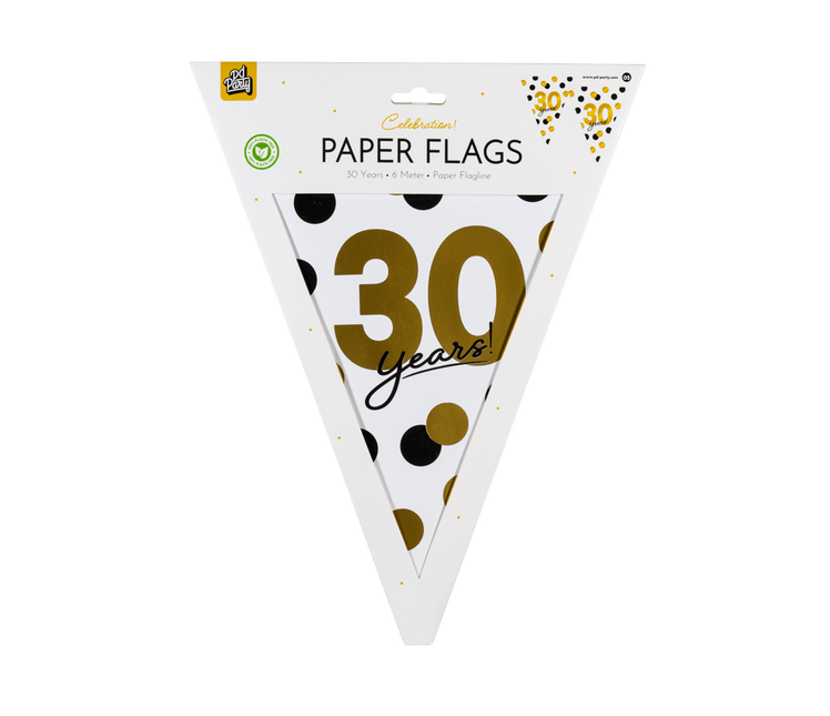 30 Jaar Slinger 6m van Paper Dreams koop je bij Partywinkel