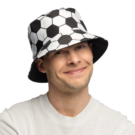 Fodbold-buckethat