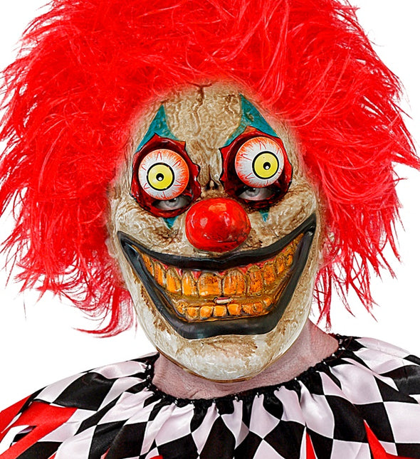 MASKE MED VAKLENDE ØJNE KLOVN