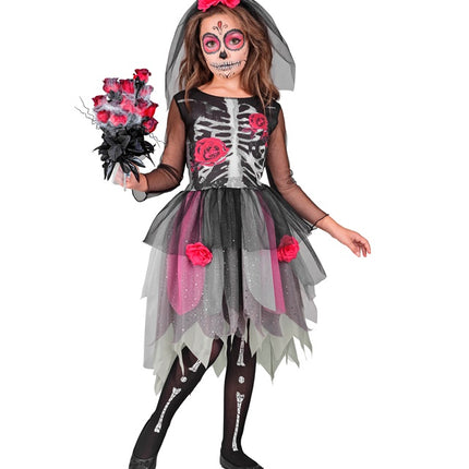 SKELETKJOLE MED ROSER