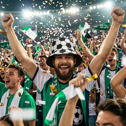 Fodbold-buckethat