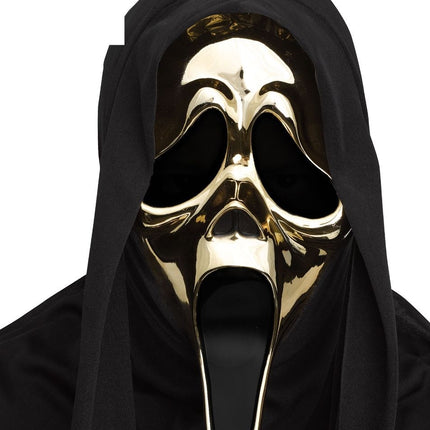 Ghostface-maske, guld
