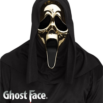 Ghostface-maske, guld