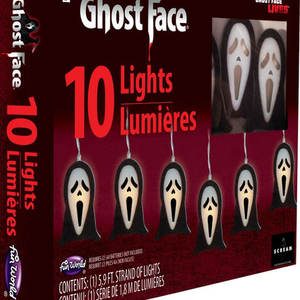 Ghostface LED-lys 1,8 m
