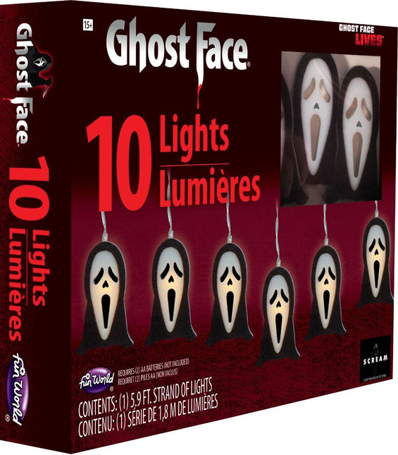 Ghostface LED-lys 1,8 m