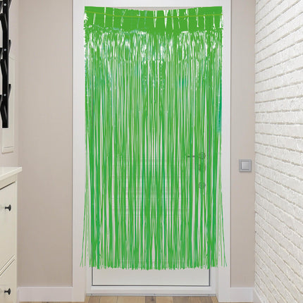 Grønt dørforhæng 2m