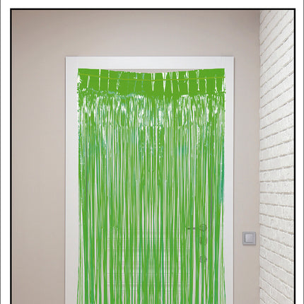 Grønt dørforhæng 2m