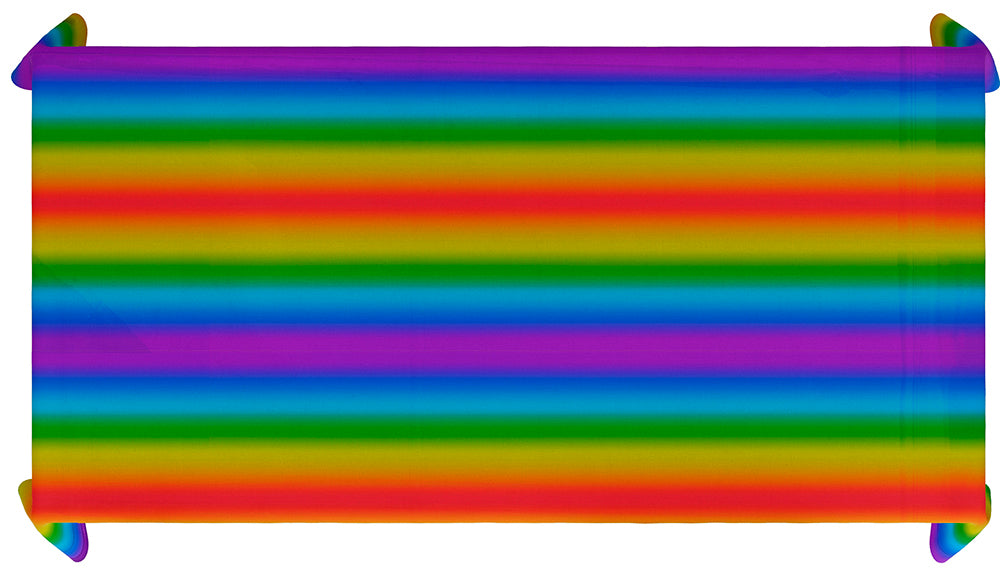 Farvet dug Metallic 2,74 m