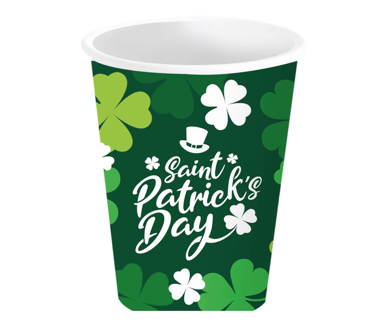 St. Patrick'S Day Bekers 240ml 6st