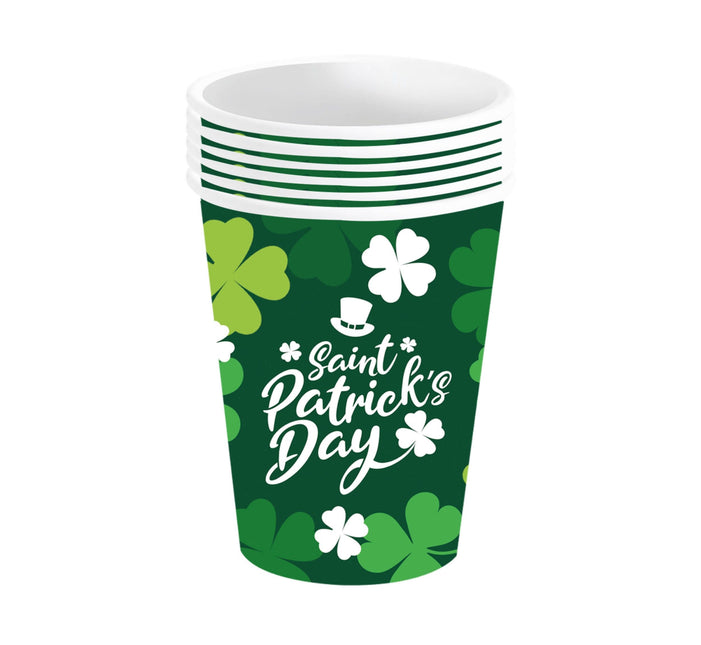 St. Patrick'S Day Bekers 240ml 6st
