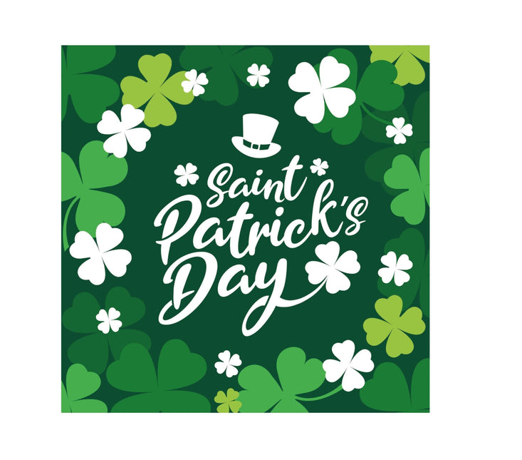 St. Patrick'S Day Servetten 33cm 12st