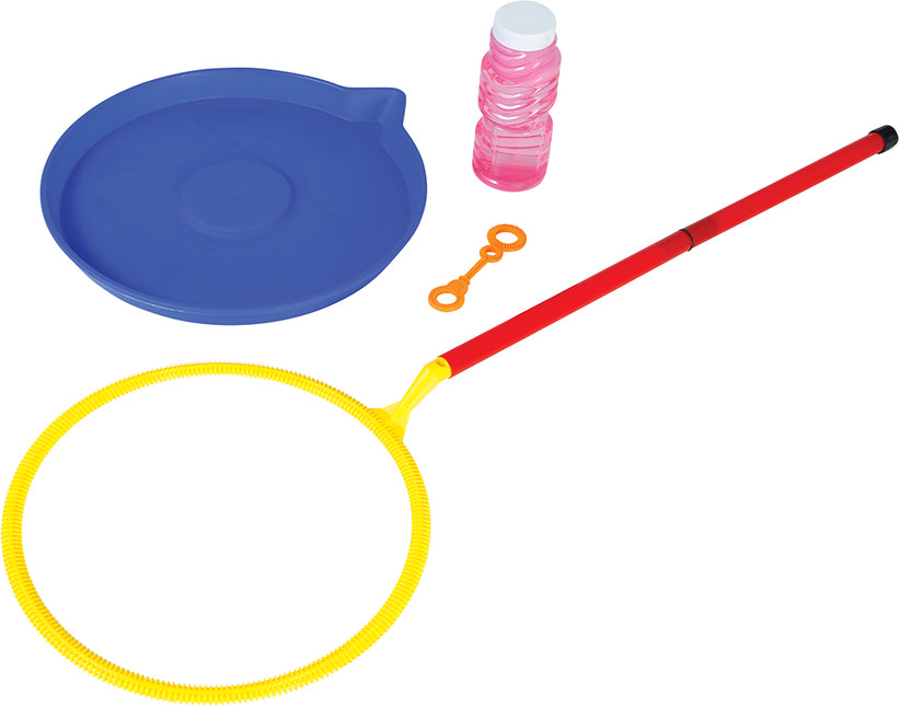 Farvet bobleblæser-stick 6 stk