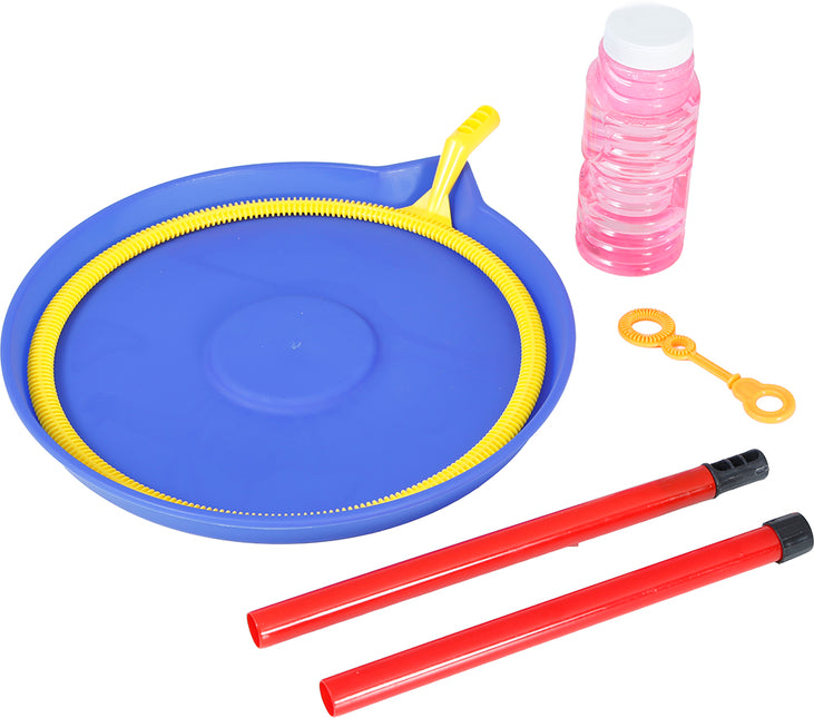 Farvet bobleblæser-stick 6 stk