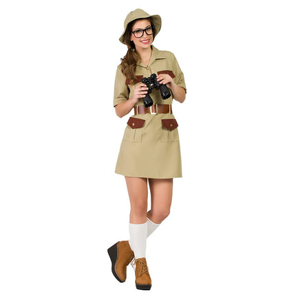 Safari Jade-kostume til voksne