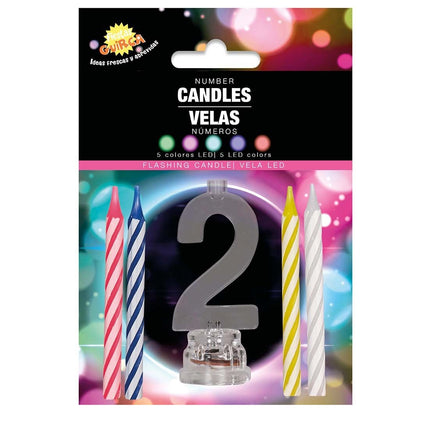 Lysestage 2 år Led 13cm