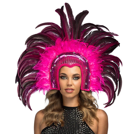 Hovedbeklædning Samba rosa