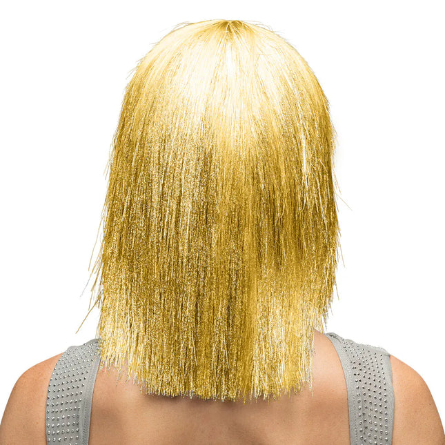 Guldparyk med glittereffekt