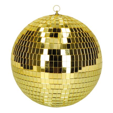 Diskokugle, guld (Ø 30 cm)
