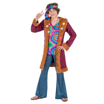 Mojo-hippie-kostume til voksne