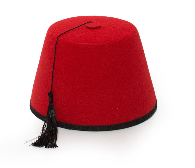 Fez-hat rød