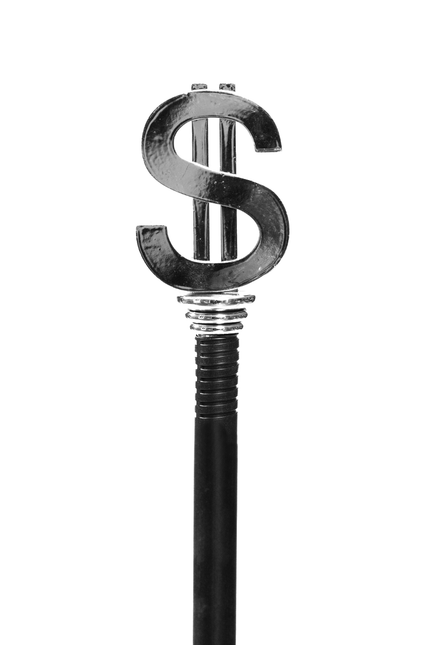 Silver Dollar Stick - 3 stk. 105 cm