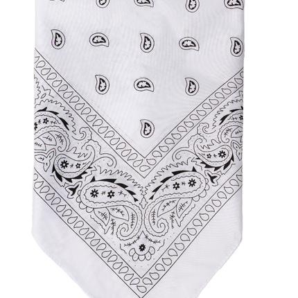 Bandana Traditional White - 52 x 55 cm