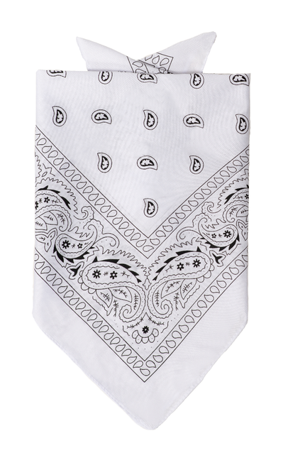 Bandana Traditional White - 52 x 55 cm