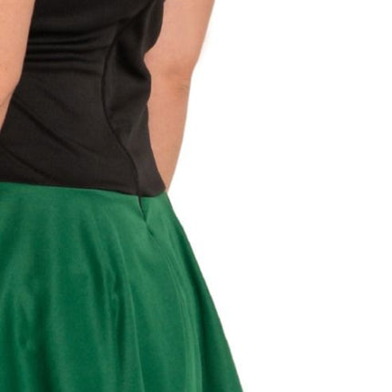 Grøn dirndl-kjole til Oktoberfest – Sophia