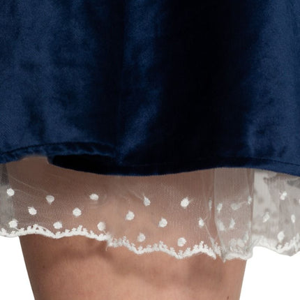 Blå Dirndl-kjole til Oktoberfest – Lily