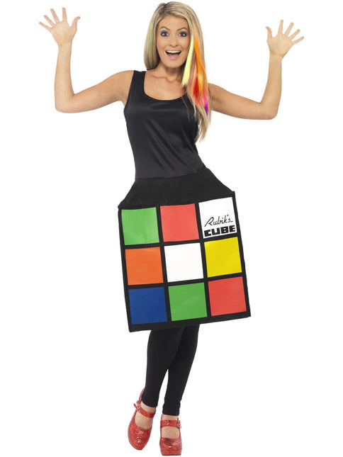 Rubiks terning 3D-kostume til damer
