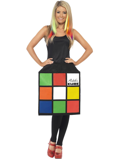 Rubiks terning 3D-kostume til damer
