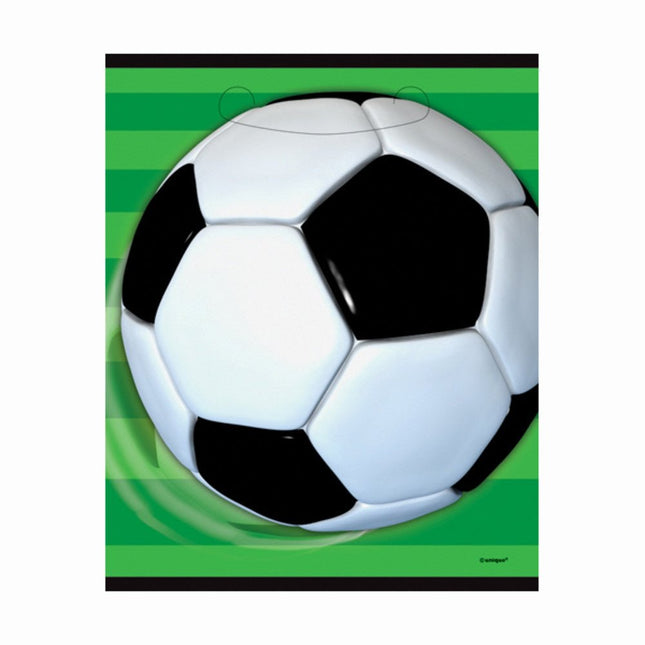 3D Voetbal Uitdeelzakjes 8st van Unique koop je bij Partywinkel