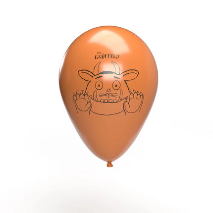 Gruffalo-balloner, blå og orange, 25 cm, 10 stk.