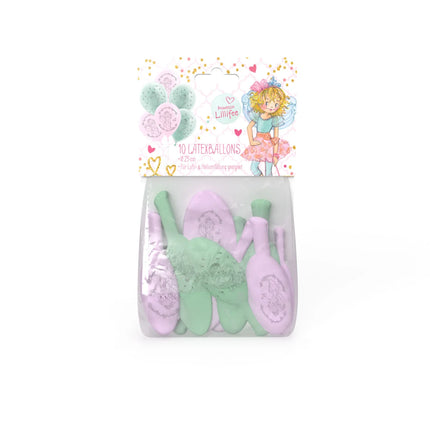 Prinsesse Lillifee-balloner, 25 cm, 10 stk.