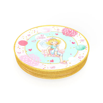 Prinsesse Lillifee-tallerkener 23 cm, 8 stk.