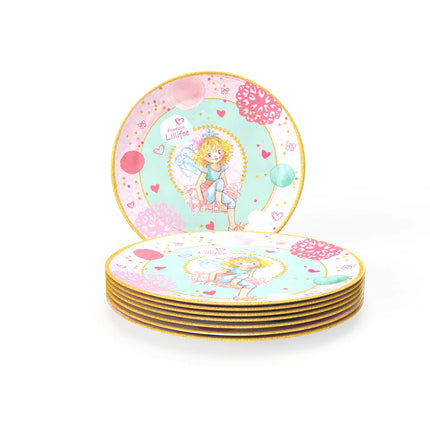 Prinsesse Lillifee-tallerkener 23 cm, 8 stk.