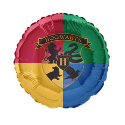 Harry Potter-folieballon med Hogwarts-motiv, 18"